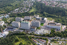 Vue aérienne de Campus universitaire Tübingen sur la Schnarrenbergstraße à Tübingen dans le département Bade-Wurtemberg, Allemagne