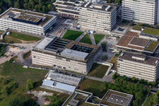 Université Tübingen à Tübingen dans le département Bade-Wurtemberg, Allemagne hors des airs