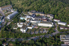 Vue aérienne de Clinique des accidents BG Tübingen à Tübingen dans le département Bade-Wurtemberg, Allemagne