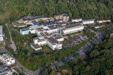 Clinique des accidents BG Tübingen à Tübingen dans le département Bade-Wurtemberg, Allemagne hors des airs
