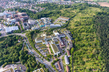 Clinique des accidents BG Tübingen à Tübingen dans le département Bade-Wurtemberg, Allemagne d'un drone