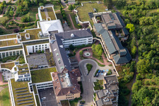 Vue aérienne de Service des urgences de l'hôpital " BG Klinik Tübingen à Tübingen dans le département Bade-Wurtemberg, Allemagne