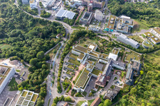 Clinique des accidents BG Tübingen à Tübingen dans le département Bade-Wurtemberg, Allemagne vu d'un drone