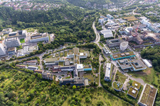 Vue aérienne de Clinique des accidents BG Tübingen à Tübingen dans le département Bade-Wurtemberg, Allemagne
