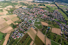 Vue aérienne de Quartier Sickenhausen in Reutlingen dans le département Bade-Wurtemberg, Allemagne