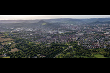 Vue aérienne de Quartier Gmindersdorf in Reutlingen dans le département Bade-Wurtemberg, Allemagne