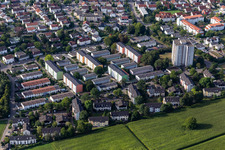 Vue aérienne de Quartier Betzingen in Reutlingen dans le département Bade-Wurtemberg, Allemagne