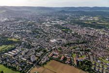 Vue aérienne de Quartier Gmindersdorf in Reutlingen dans le département Bade-Wurtemberg, Allemagne