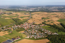 Photographie aérienne de Quartier Jettenburg in Kusterdingen dans le département Bade-Wurtemberg, Allemagne