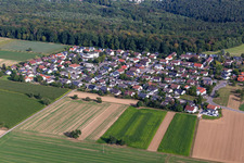 Vue aérienne de Quartier Wankheim in Kusterdingen dans le département Bade-Wurtemberg, Allemagne