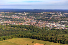 Clinique BG, Université et Hôpital universitaire Tübingen à Tübingen dans le département Bade-Wurtemberg, Allemagne vu d'un drone
