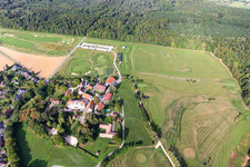 Photographie aérienne de Club de golf Schloss Kressbach à le quartier Kreßbach in Tübingen dans le département Bade-Wurtemberg, Allemagne