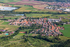 Vue aérienne de Quartier Bühl in Tübingen dans le département Bade-Wurtemberg, Allemagne