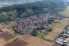 Vue aérienne de Quartier Hirschau in Tübingen dans le département Bade-Wurtemberg, Allemagne