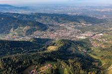Vue aérienne de Ranch Hagenberg à Sasbachwalden dans le département Bade-Wurtemberg, Allemagne