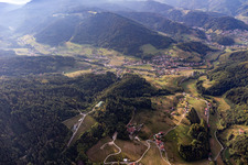 Vue aérienne de Seebach dans le département Bade-Wurtemberg, Allemagne