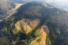 Vue aérienne de Suschethof, Bernhard Huber à Oppenau dans le département Bade-Wurtemberg, Allemagne