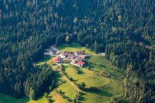 Photographie aérienne de Löscherhansenhof à le quartier Bad Peterstal in Bad Peterstal-Griesbach dans le département Bade-Wurtemberg, Allemagne