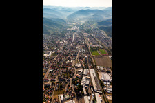 Vue aérienne de Quartier Butschbach in Oberkirch dans le département Bade-Wurtemberg, Allemagne