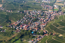 Vue aérienne de Quartier Heimbach in Durbach dans le département Bade-Wurtemberg, Allemagne