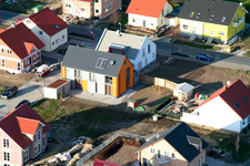 Image drone de Nouvelle zone de développement An den Tongruben à Rheinzabern dans le département Rhénanie-Palatinat, Allemagne