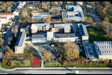 Vue aérienne de IGS à Kandel dans le département Rhénanie-Palatinat, Allemagne