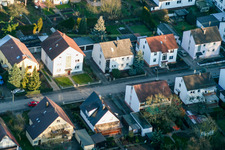Elsäßerstr à Kandel dans le département Rhénanie-Palatinat, Allemagne d'en haut