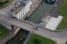 Photographie aérienne de Kœnigsmacker dans le département Moselle, France