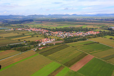 Vue aérienne de Gare Winden(Palatinat) à Winden dans le département Rhénanie-Palatinat, Allemagne