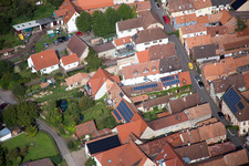 Photographie aérienne de Quartier Heuchelheim in Heuchelheim-Klingen dans le département Rhénanie-Palatinat, Allemagne