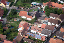 Photographie aérienne de Quartier Heuchelheim in Heuchelheim-Klingen dans le département Rhénanie-Palatinat, Allemagne