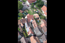 Quartier Heuchelheim in Heuchelheim-Klingen dans le département Rhénanie-Palatinat, Allemagne hors des airs