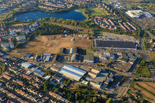 Photographie aérienne de Zone commerciale Schütte-Lanz-Park à Brühl dans le département Bade-Wurtemberg, Allemagne
