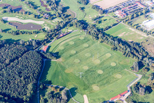 Club de golf St. Leon-Rot à Sankt Leon-Rot à le quartier Rot in St. Leon-Rot dans le département Bade-Wurtemberg, Allemagne depuis l'avion