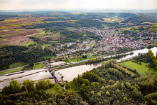 Vue aérienne de Quartier Viereth in Viereth-Trunstadt dans le département Bavière, Allemagne