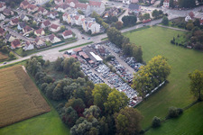 Vendenheim dans le département Bas Rhin, France vue d'en haut