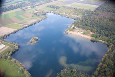 Vue aérienne de Brumath, Stephansfeld à Stephansfeld dans le département Bas Rhin, France