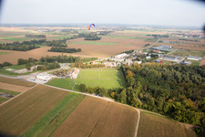 Photographie aérienne de Geudertheim dans le département Bas Rhin, France