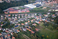 Bischwiller dans le département Bas Rhin, France hors des airs