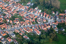 Photographie aérienne de Oberhoffen-sur-Moder dans le département Bas Rhin, France