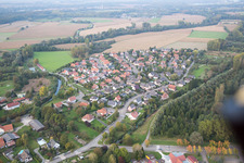 Photographie aérienne de Beinheim dans le département Bas Rhin, France