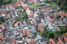 Beinheim dans le département Bas Rhin, France d'en haut