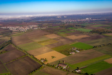 Bürstadt dans le département Hesse, Allemagne d'en haut