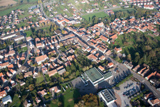 Soultz-sous-Forêts dans le département Bas Rhin, France vue d'en haut