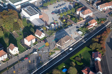Soultz-sous-Forêts dans le département Bas Rhin, France vue d'en haut