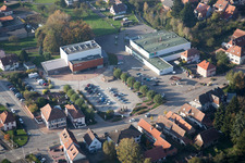 Soultz-sous-Forêts dans le département Bas Rhin, France d'un drone