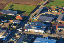 Photographie aérienne de REHA med Gesundheitspark GmbH - Département d'orthopédie et de neurologie à Herxheim bei Landau dans le département Rhénanie-Palatinat, Allemagne