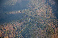 Vue aérienne de Tour Bismarck à Bad Bergzabern dans le département Rhénanie-Palatinat, Allemagne