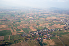 Vue aérienne de Quartier Drusweiler in Kapellen-Drusweiler dans le département Rhénanie-Palatinat, Allemagne
