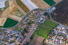 Vue aérienne de Nouvelle zone de développement Schlitweg à Waldsee dans le département Rhénanie-Palatinat, Allemagne